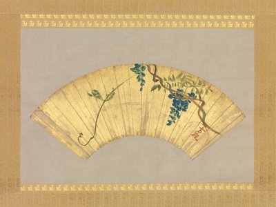 Blauregen, 17.-18. Jahrhundert von Ogata Korin