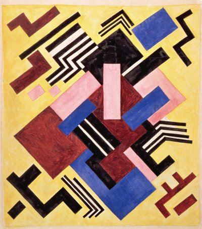 Bildkonstruktion, 1916 von Olga Rozanova