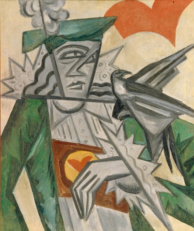 Bube der Herzen, 1913-1914 von Olga Rozanova