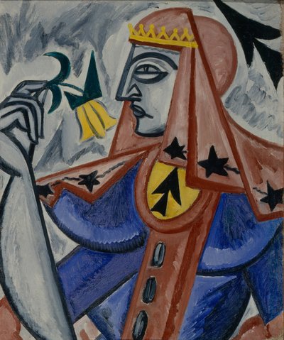Pik-Dame von Olga Rozanova