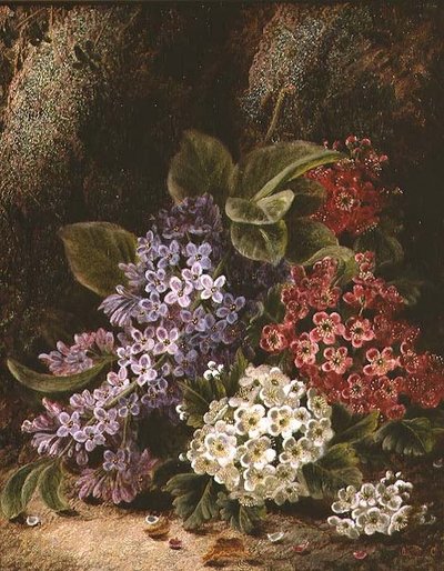 Stillleben mit Blüten von Oliver Clare