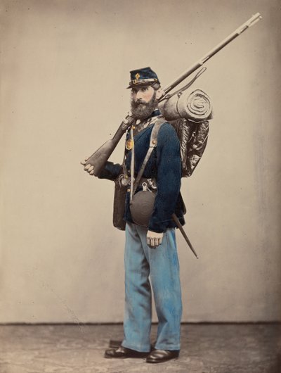 Müdigkeit, Marschbefehl, 1866 von Oliver H. Willard.