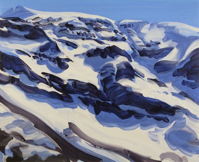 Leukerbad 31, 2014 (Acryl auf Leinwand) von Olivier Morel