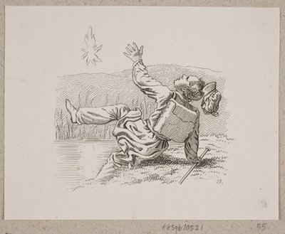 Der Irrlicht und der Wanderer von Oluf Olufsen Bagge
