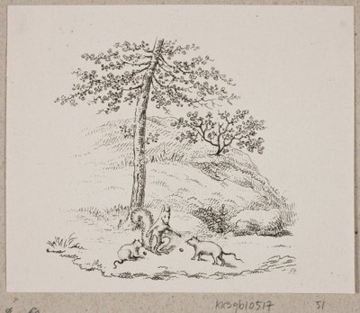 Die Ratten und das Eichhörnchen von Oluf Olufsen Bagge