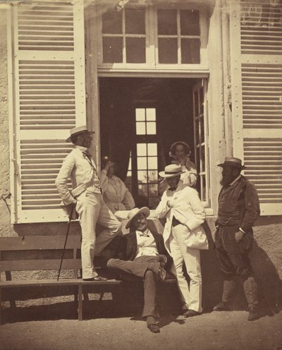 Quelques familiers de Louis Robert von Olympe Aguado