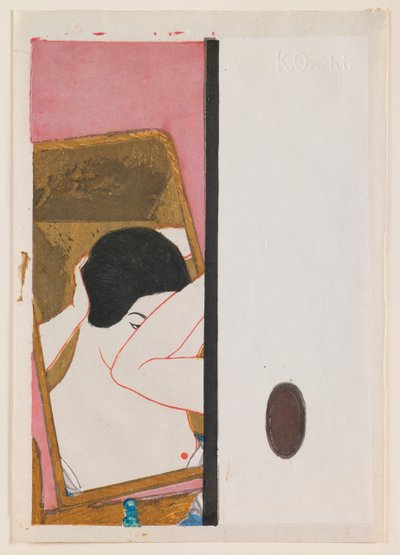 Spiegel von Onchi Kôshirô
