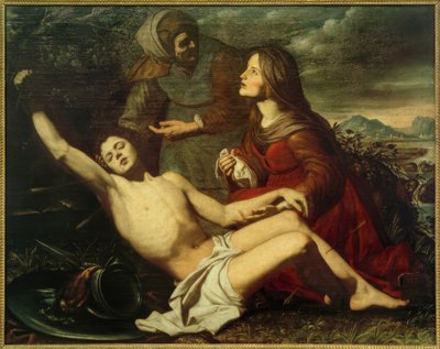 Hl. Sebastian von Hl. Irene gepflegt von Onofrio Palumbo