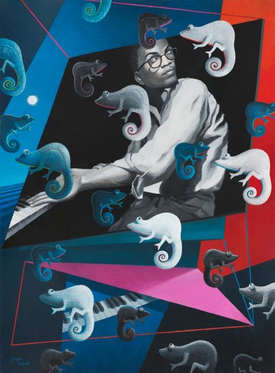 Chamäleon von Ophelia Redpath