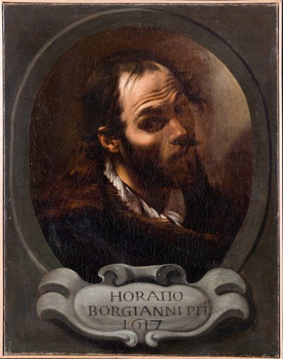 Selbstporträt, 1615 von Orazio Borgianni