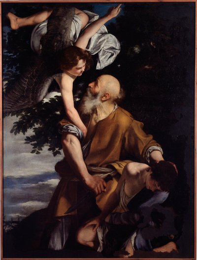 Bindung Isaaks von Orazio Gentileschi