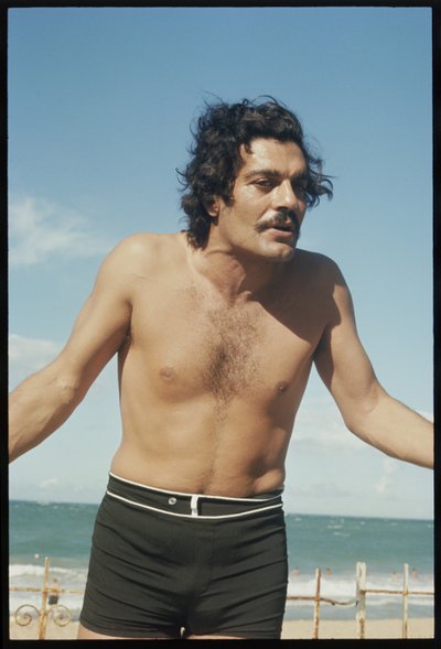Omar Sharif am Strand von Orlando Suero