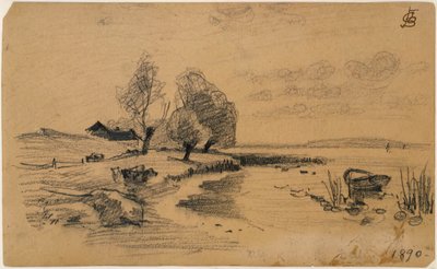 Ohne Titel, 1890 von Oscar Bluemner