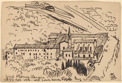 Fiesole, Kreuzgang von S. Domenico von Oscar F. Bluemner