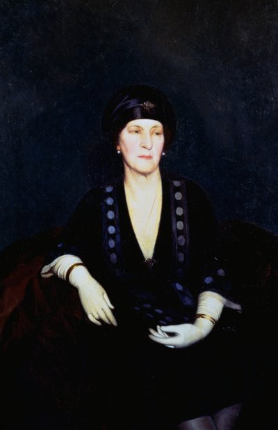 Porträt von Alaide Banti von Oscar Ghiglia