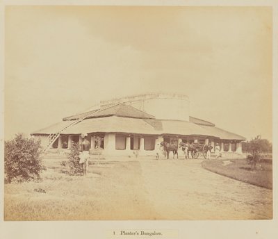Bungalow des Pflanzers von Oscar Jean Baptiste Mallitte