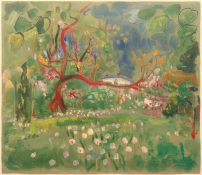 Frühling im Riesengebirge von Oskar Moll