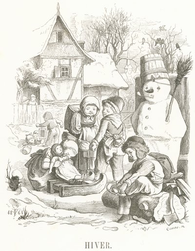 Winter von Oskar Pletsch