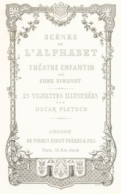 Titelseite von Oskar Pletsch