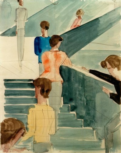 Bauhaustreppe von Oskar Schlemmer