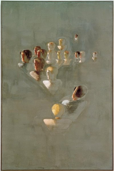 Folkwang-Zyklus: Unterricht III von Oskar Schlemmer