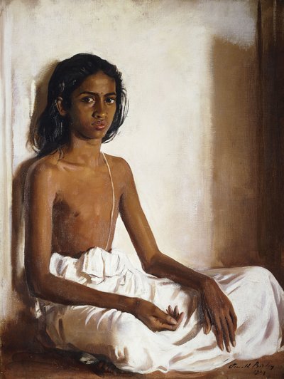 Ein indischer Junge von Oswald Hornby Joseph Birley