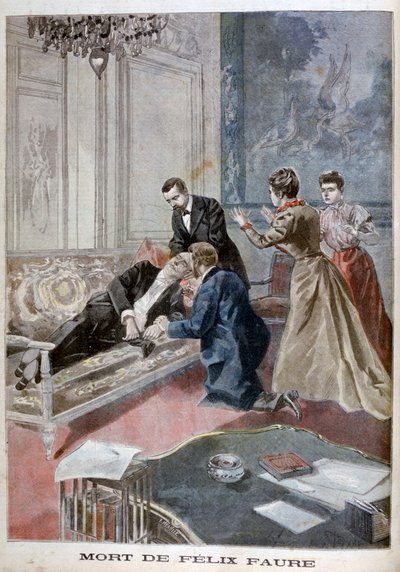 Der Tod von Felix Faure, 1899 von Oswaldo Tofani