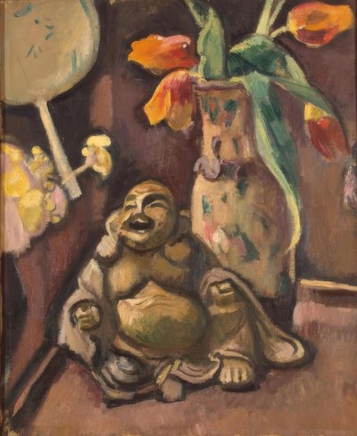 Stillleben mit einer Buddha-Statuette von Othon Friesz