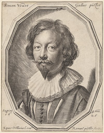 Simon Vouet von Ottavio Leoni