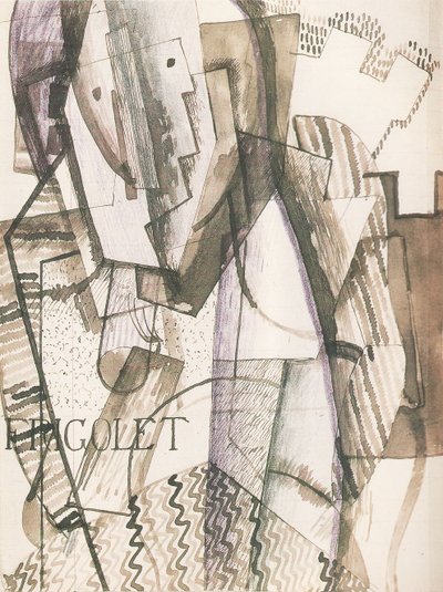 Postava pred hradbami, 1916 von Otto Gutfreund