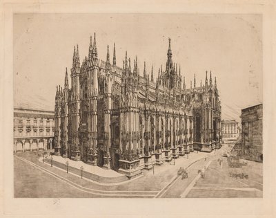 Kathedrale, Mailand von Otto H. Bacher