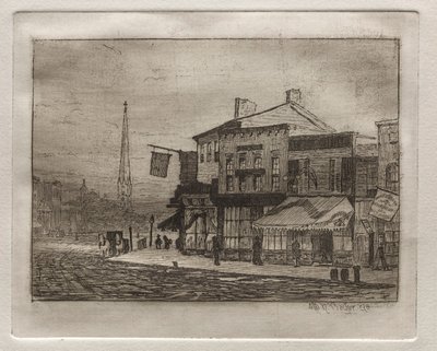 Eagle Street und Woodland Avenue, 1878 von Otto H. Bacher