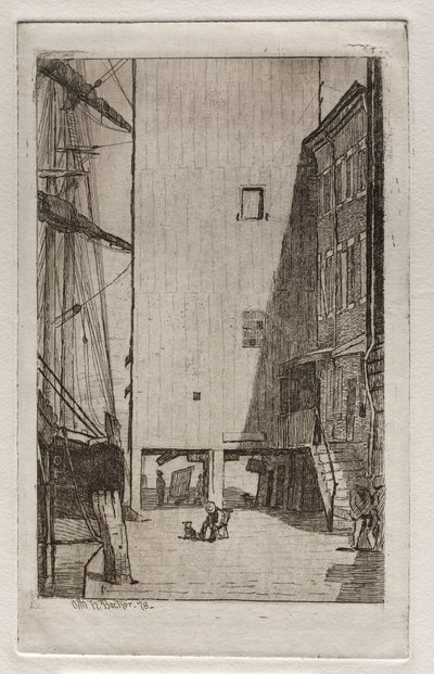 Schiff und Aufzug von Otto H. Bacher
