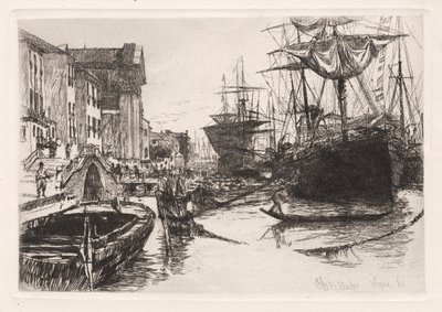 Venedig, 1880 von Otto H. Bacher