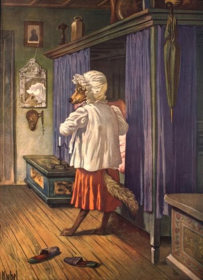 Rotkäppchen von Otto Kubel