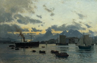 Hurtigruten von Otto Ludvig Sinding