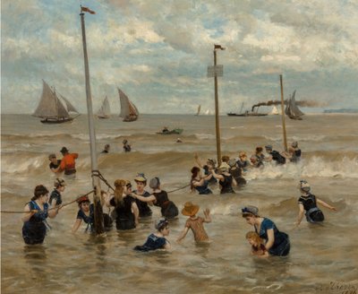 Baden am Meer, 1876 von Otto von Thoren