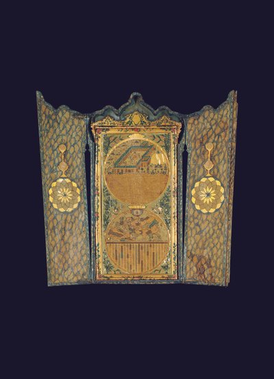 Qibla-Kompass, Konstantinopel von Ottoman School