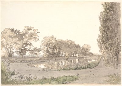 Der Teich bei Vogneserup von P.C. Skovgaard