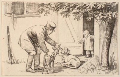 Der Mann, das Kind und der Hund von P.C. Skovgaard