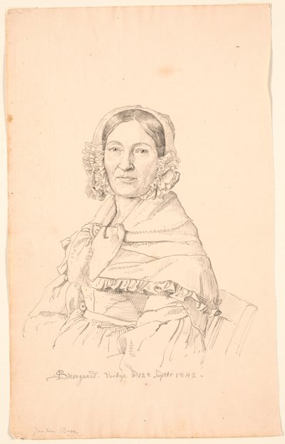 Porträt von Fräulein Broe von P.C. Skovgaard