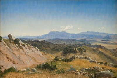 Felsige Hügel in der Nähe von Civitella von P.C. Skovgaard