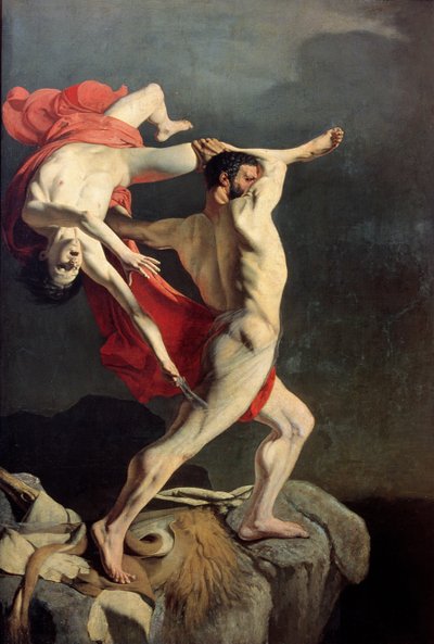 Herkules und Lichas, 1849 von P. S. Sorokin