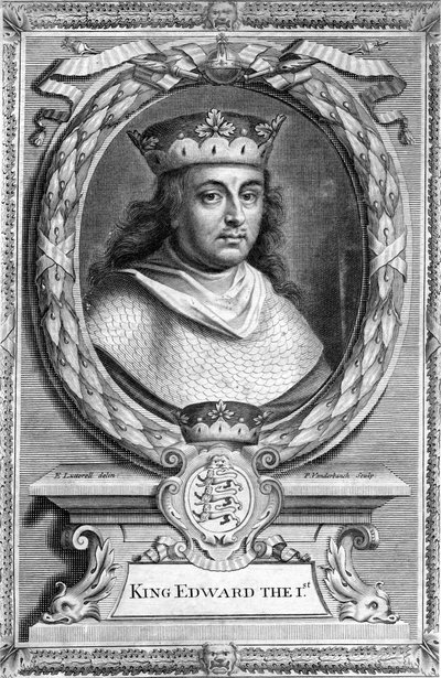 Edward I. von England, 1239-1307 von P. Vanderbanck