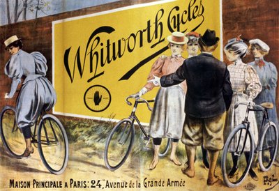 Whitworth Fahrräder, ca. 1900 (Illustration) von Pal (1855 1942)
