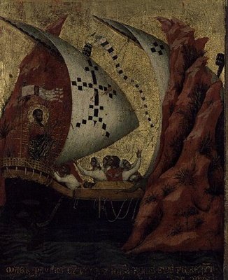 Die Erscheinung des Heiligen Markus von Paolo Veneziano