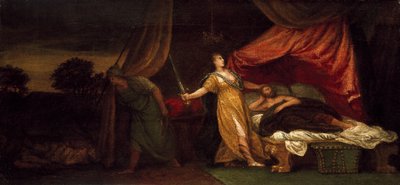 Judith kurz vor der Tötung von Holofernes von Paolo Veronese