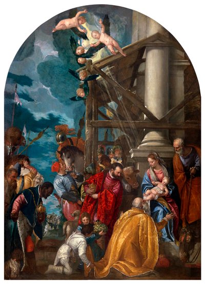 Die Anbetung der Könige von Paolo Veronese