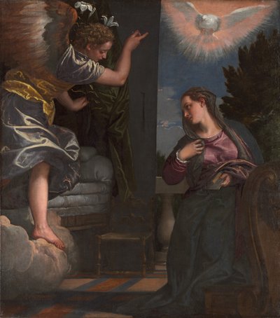 Die Verkündigung, ca. 1580 von Paolo Veronese