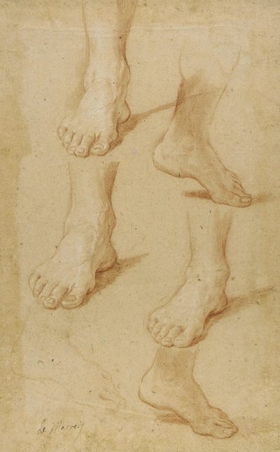 Zeichnung von Paolo de Matteis